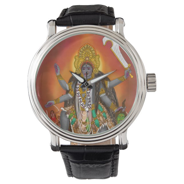 Goddess Kali Clock Armbandsur (Framsida)
