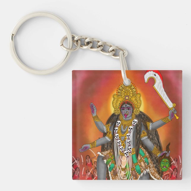 Goddess Kali Keychain (Framsidan)