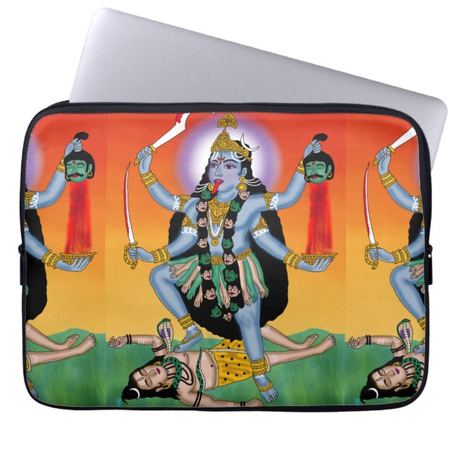 Goddess Kali Laptop Cover Laptop Fodral (Framsidan)