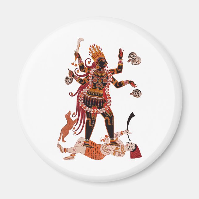 Goddess Kali Magnet (Framsidan)