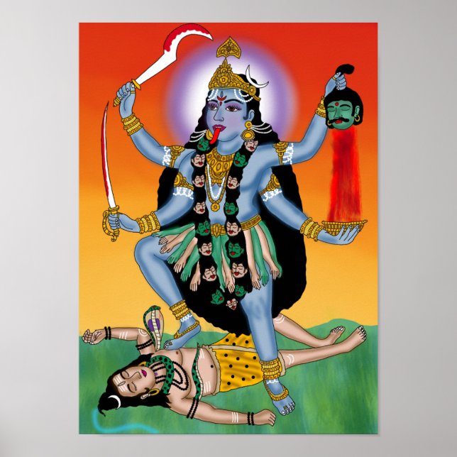 Goddess Kali Poster (Framsidan)