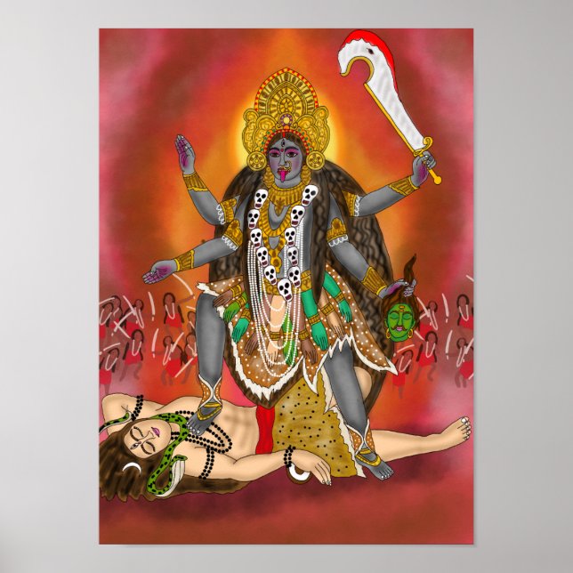 Goddess Kali Poster (Framsidan)