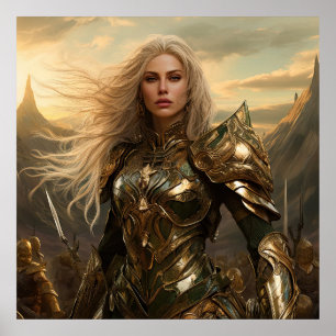 Goddess krigare poster