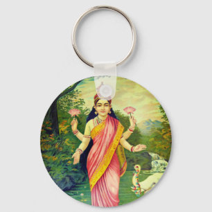 Goddess Lakshmi Nyckelring