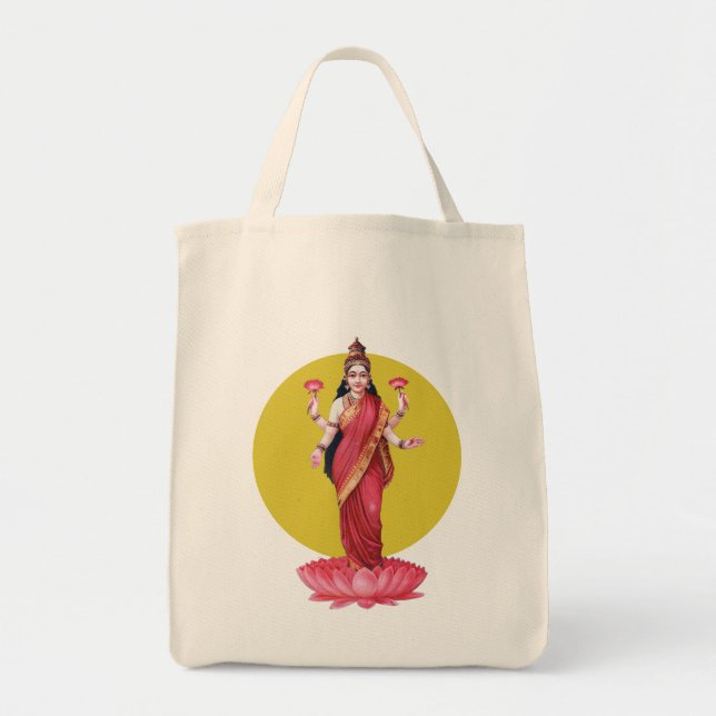 Goddess Lakshmi Tygkasse (Framsidan)