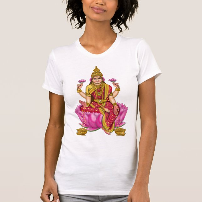 Goddess Lakshmi Women's T-Shirt (Framsida)