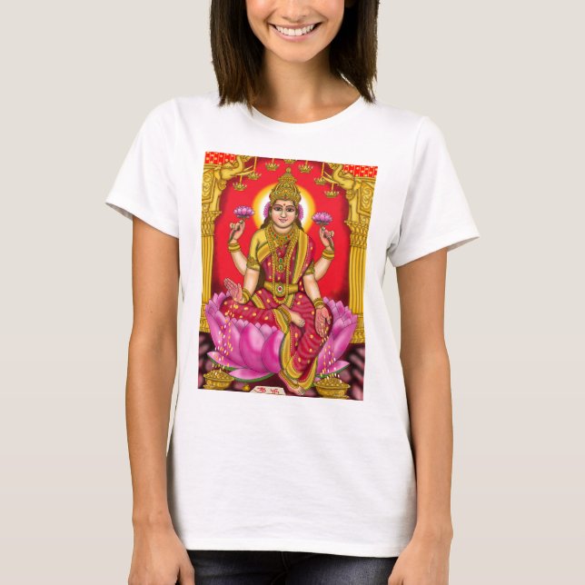 Goddess Lakshmi Women's T-Shirt (Framsida)