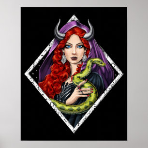 Goddess Lilith Poster