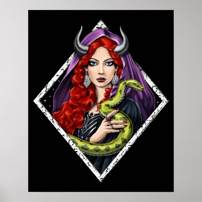 Goddess Lilith Poster (Framsidan)