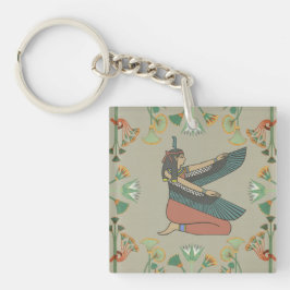 Goddess Maat Keychain