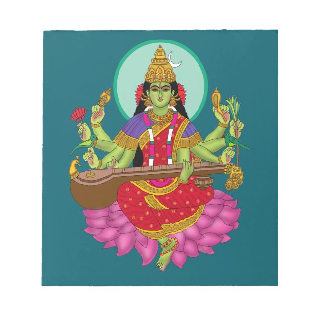 Goddess Matangi  Anteckningsblock (Framsida)