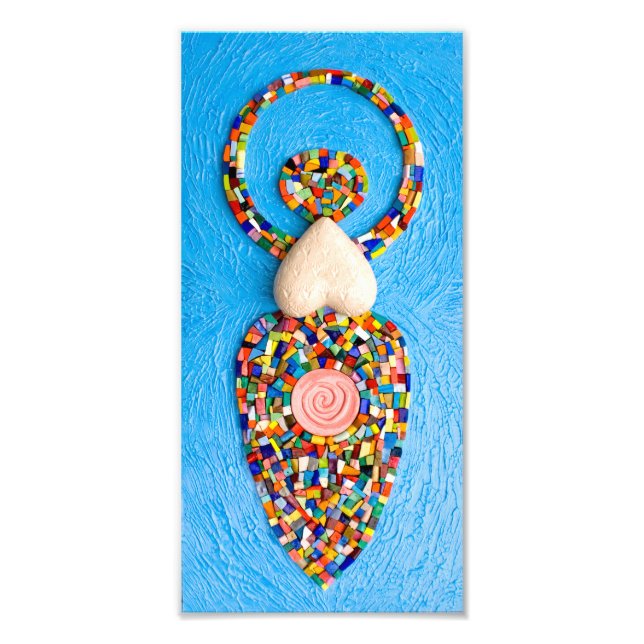 Goddess Mosaic Fototryck (Framsidan)