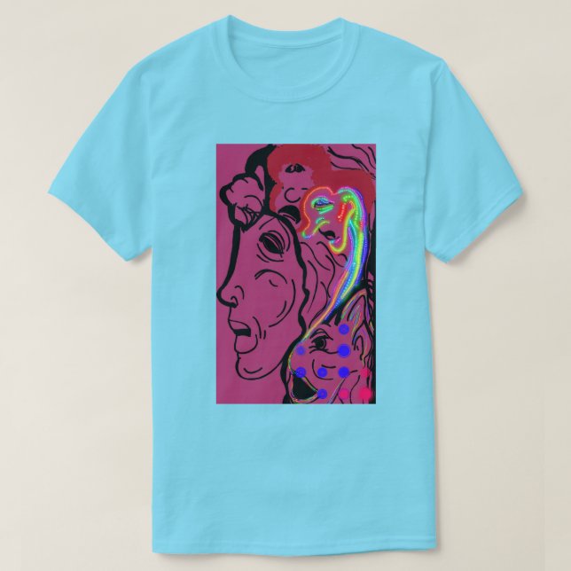 Goddess of Land and Sea T Shirt (Design framsida)