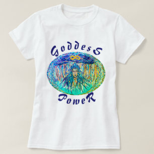 Goddess Power Colorful Infinity Gudom T Shirt