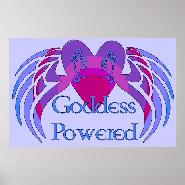 Goddess Powered Poster (Framsidan)