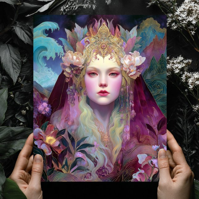 Goddess Queen Fantasy Wall Art Print Poster (Skapare uppladdad)