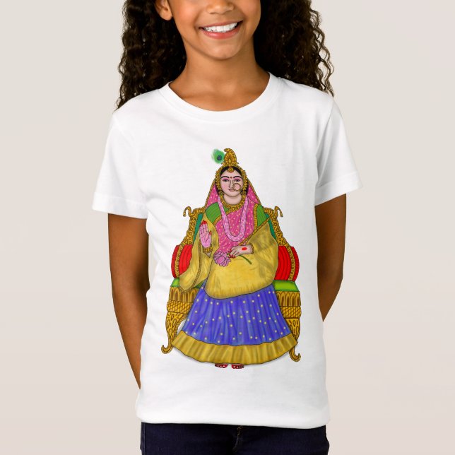 Goddess Radha T-Shirts (Framsida)