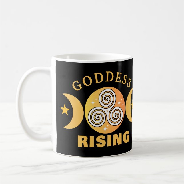 Goddess Stigning Mugg - Golden Solar Power (Vänster)
