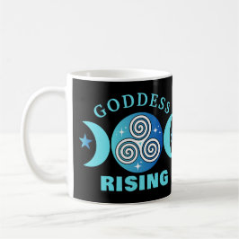 Goddess Stigning Mugg - Teal & Blue Flow