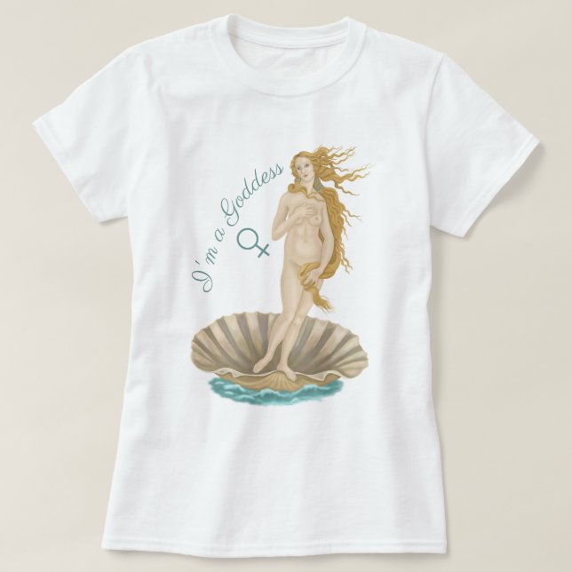 Goddess T Shirt (Design framsida)