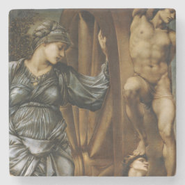 Goddess turning av Fortune (Burne-Jones) Stenunderlägg