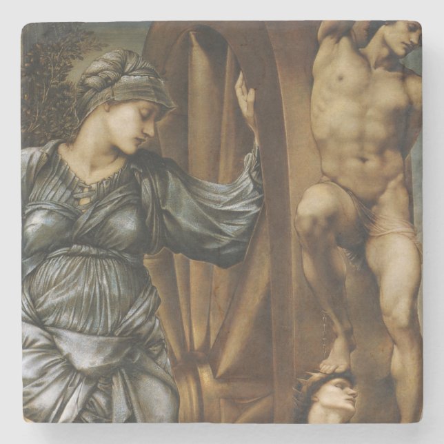 Goddess turning av Fortune (Burne-Jones) Stenunderlägg (Framsidan)