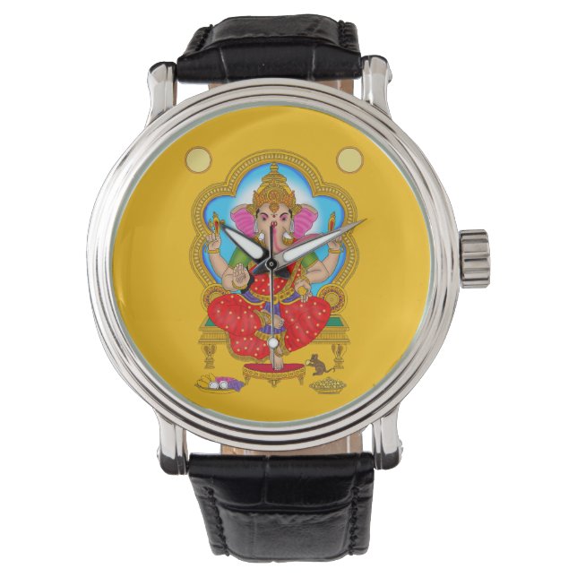 Goddess Vinayaki Clock Armbandsur (Framsida)