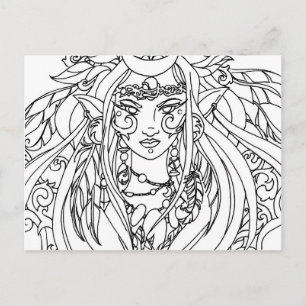 Goddess Vykort