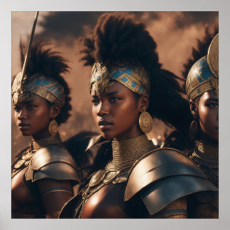 GODDESS WARRIOR POSTER