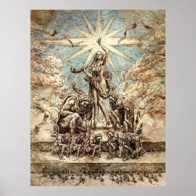 Goddess Ymir Anime SNK Poster (Framsidan)