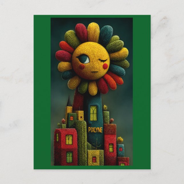 GoddessAIArt Post Card Vykort (Framsida)