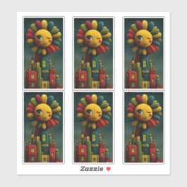 GoddessAIArt Sticker Sheet Klistermärken