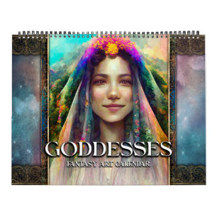 Goddesses Fantasy Art Calendar 2026 Kalender