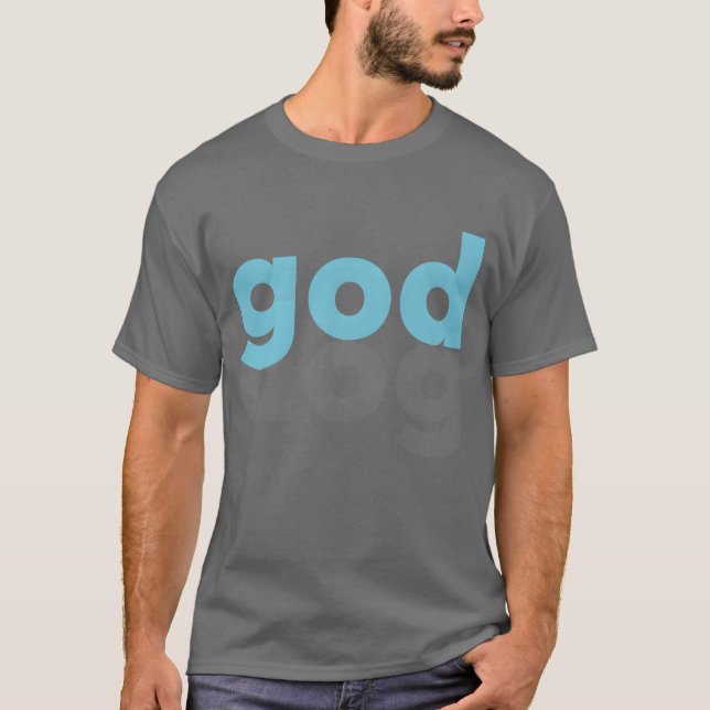 GODDOG-vänner roligt T Shirt (Framsida)