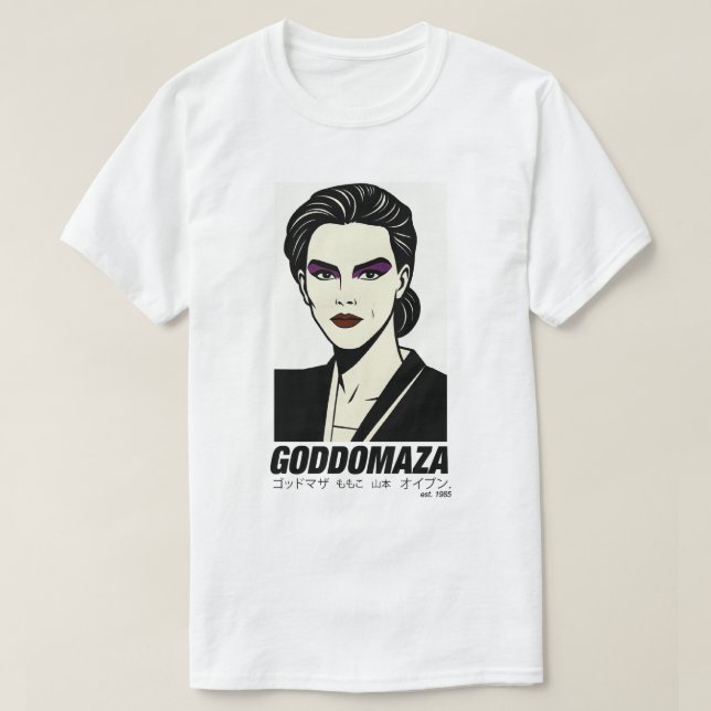 GODDOMAZA EST. 1985 PT. 1 MANAR WHITE TEE (Design framsida)