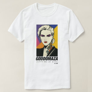 GODDOMAZA ÖSTER. 1985 FÄRGAD MANAR WHITE TEE