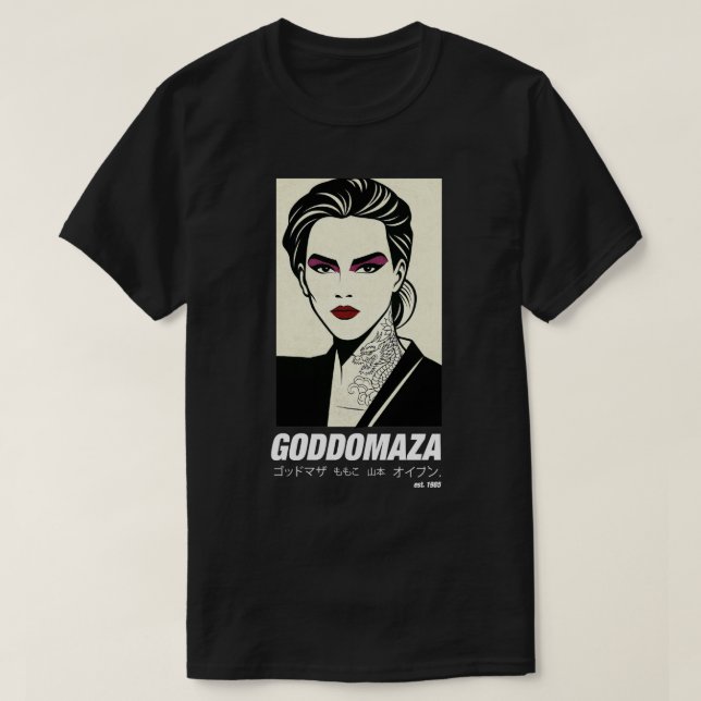 GODDOMAZA ÖSTER. 1985 PT. 5 BLACK TEE (Design framsida)
