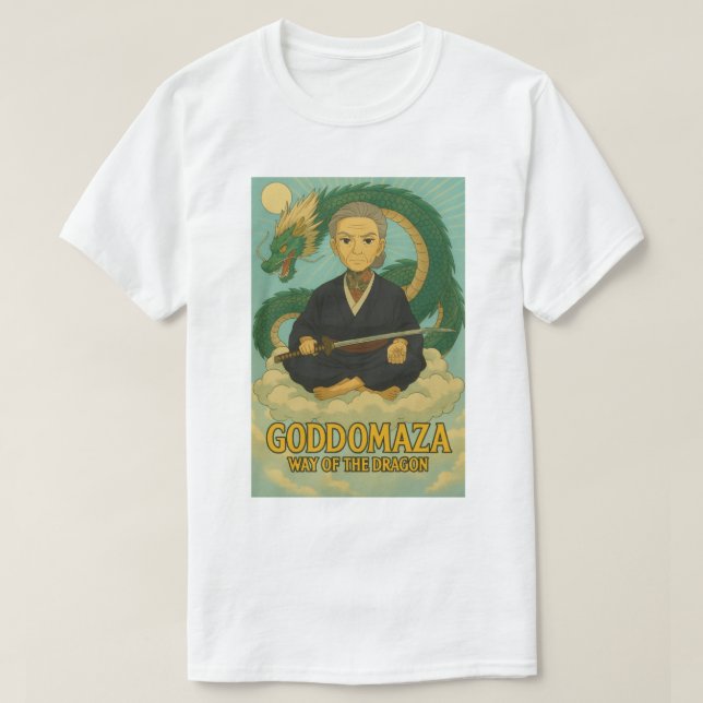 GODDOMAZAS SÄTT FÖR DRAGONMEDITATION 3 T SHIRT (Design framsida)
