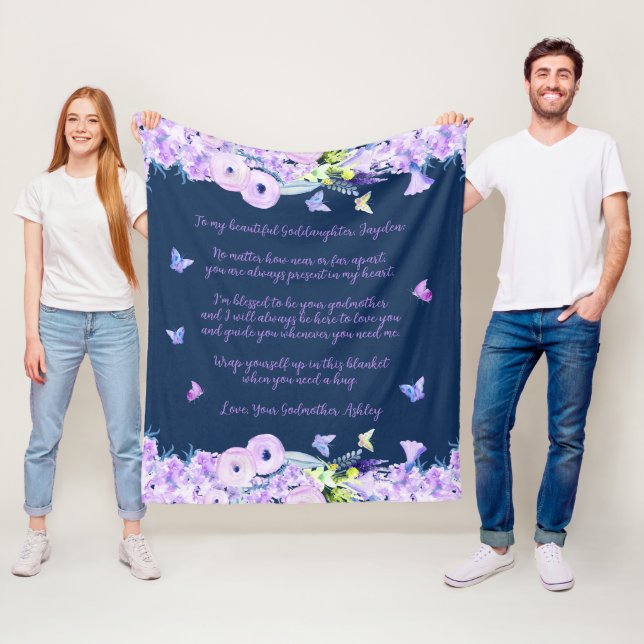 Goddotter Fleece Blanket (På plats)