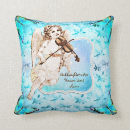 Goddotter Gift Communion Baptism Angel Heaven Kudde