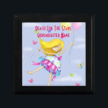 Goddotter Gift Girly Motivational Personlig Minnesask<br><div class="desc">Redigera ditt Godchild namn och en personlig hälsning som du vill för att göra den här Goddottern eller Godson-presenten till en mycket speciell keepsakpresenten. Guds föräldrar (Godmor eller Godfar) kommer att hitta ett stort urval av Godchild-gåvor här för tillfällen, religiösa, andra säsong och personer som baptism, första samfund, konformation, namngivning...</div>