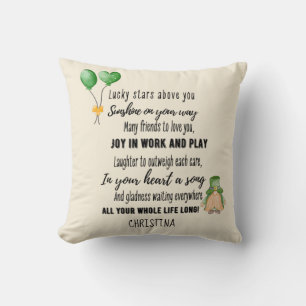 Goddotter Gift Motivational Encouragement NAMED Kudde