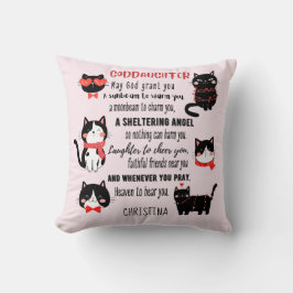 Goddotter Gift Motivational Encouragement NAMED Kudde