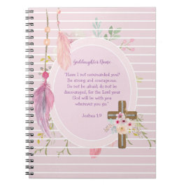 Goddotter Gift Motivational Ord Personlig Anteckningsbok