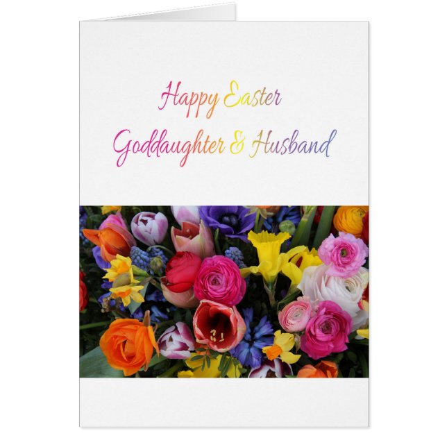 Goddotter & Make Glad påsk Hälsningskort (Framsidan)