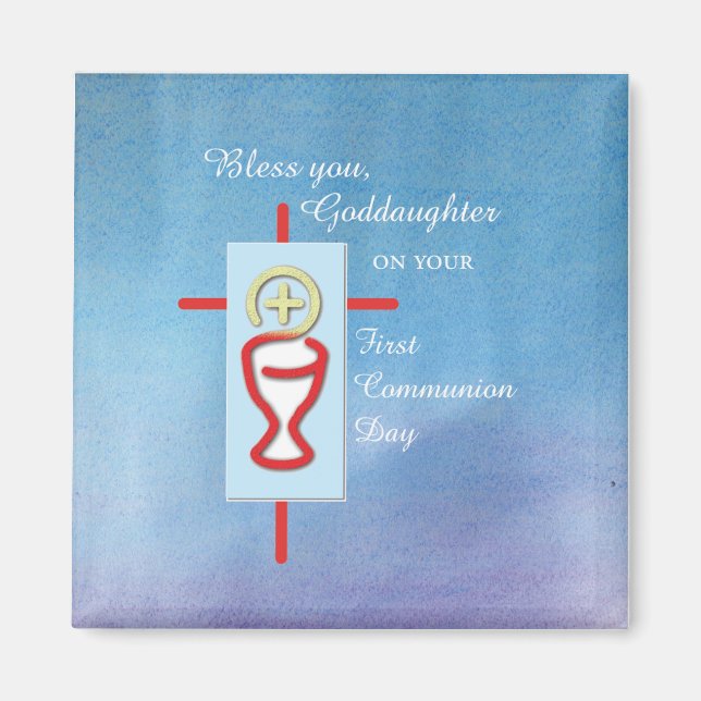 Goddottern, första Heligan kommunien, Turquise Magnet (Framsidan)