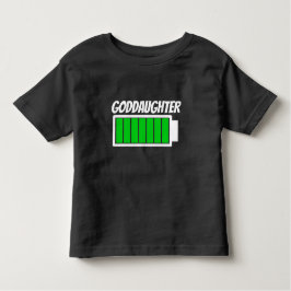 Goddotters högbatterilösning Humor T Shirt