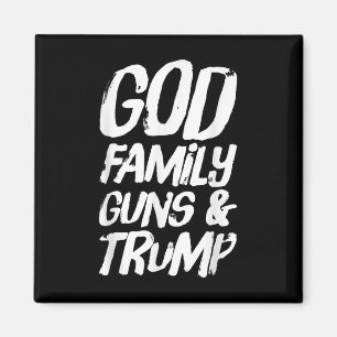 Gode familjens vapen& Trump vinner presidentva Magnet