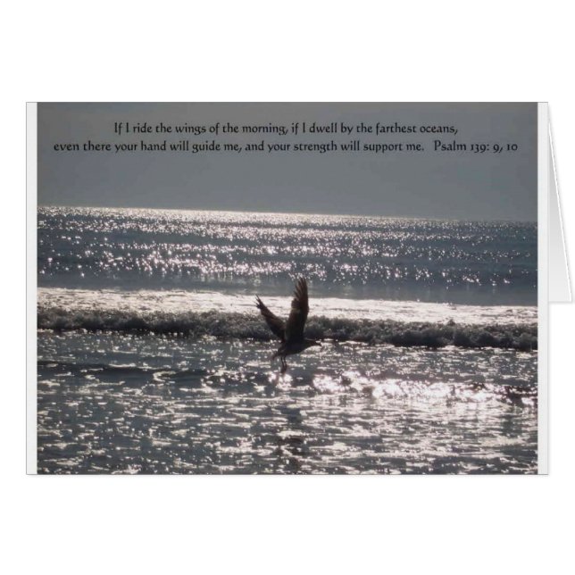 Gode Gud är falighet Hälsningskort (Framsidan Horizontal)