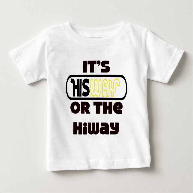 Gode guds Way Christian T-shirt (Framsida)